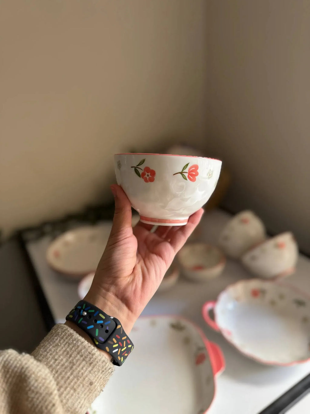 Floral Soup Bowls