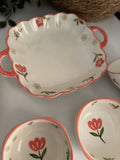 Scalloped Flower Baker