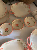 Floral Dip Bowl Set