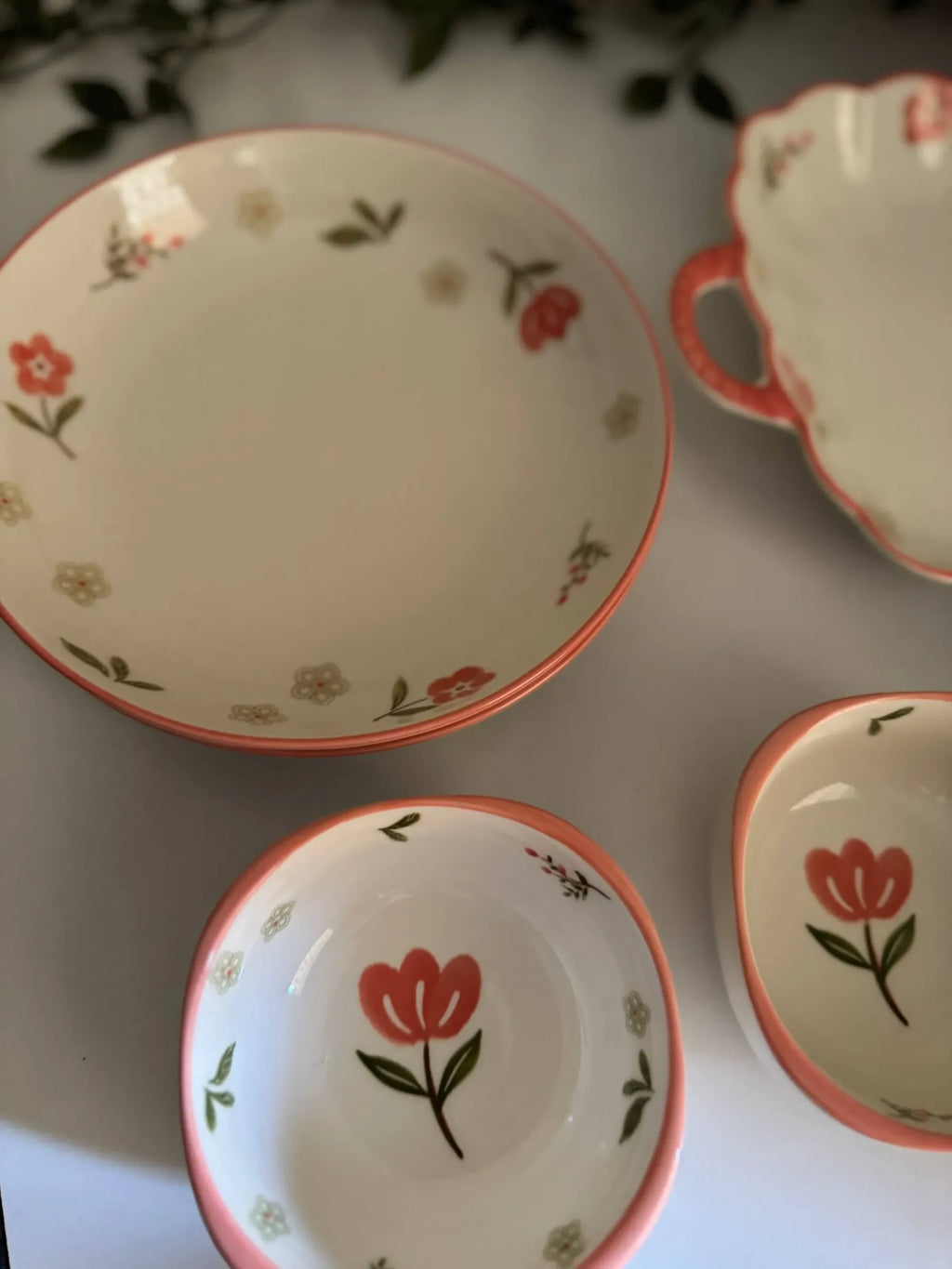 Floral Dip Bowl Set