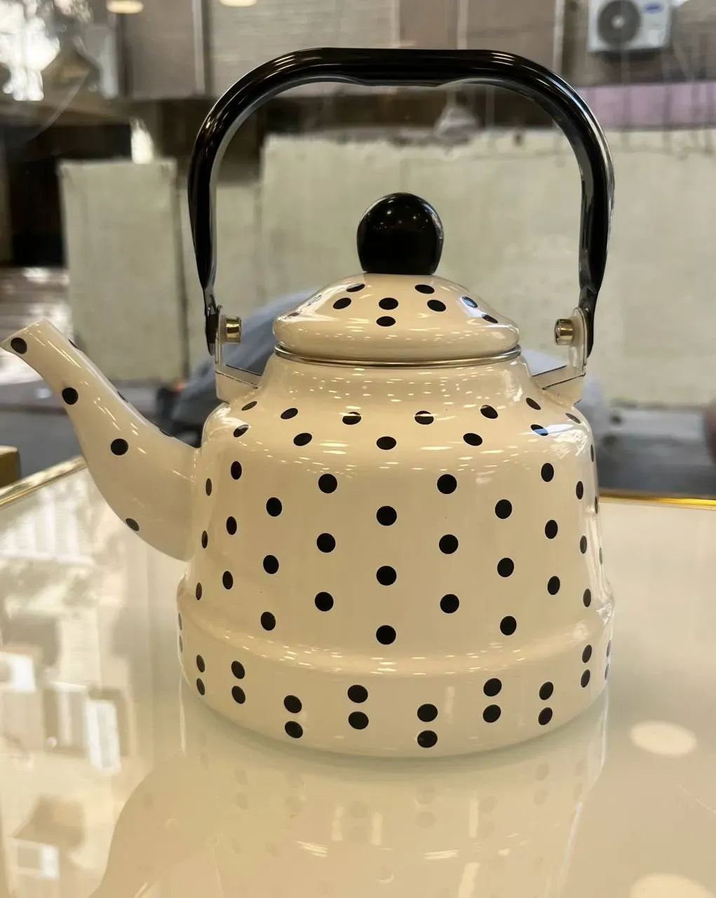 Dotted Tea Kettle