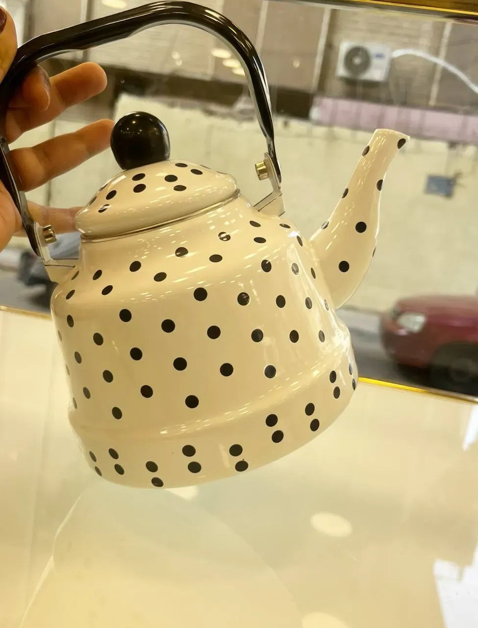 Dotted Tea Kettle