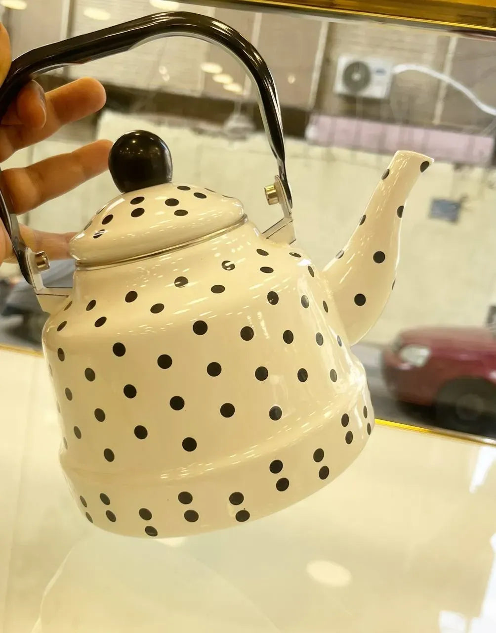 Dotted Tea Kettle