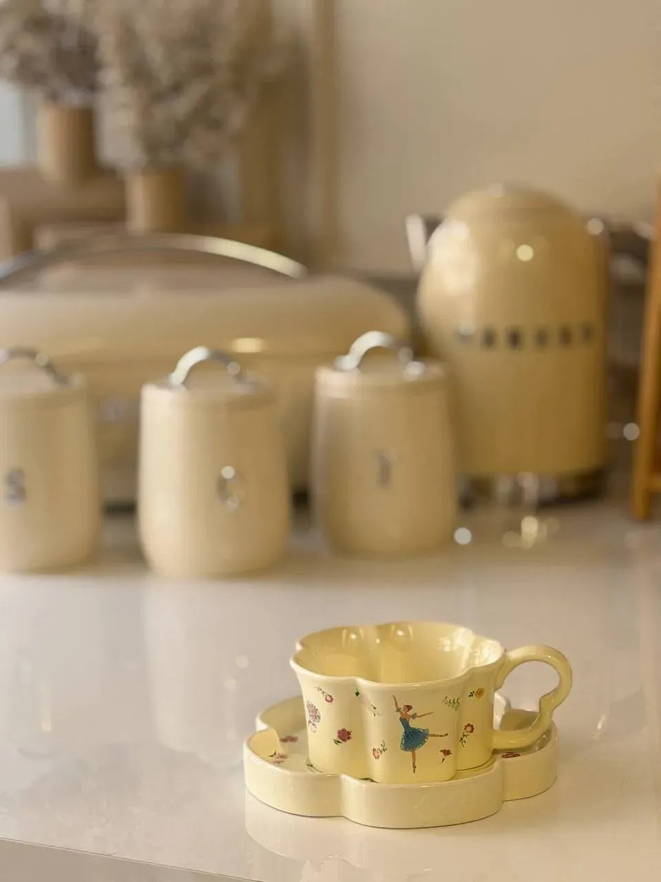 Ballerina Scalloped Mug