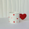 Red Heart Mug