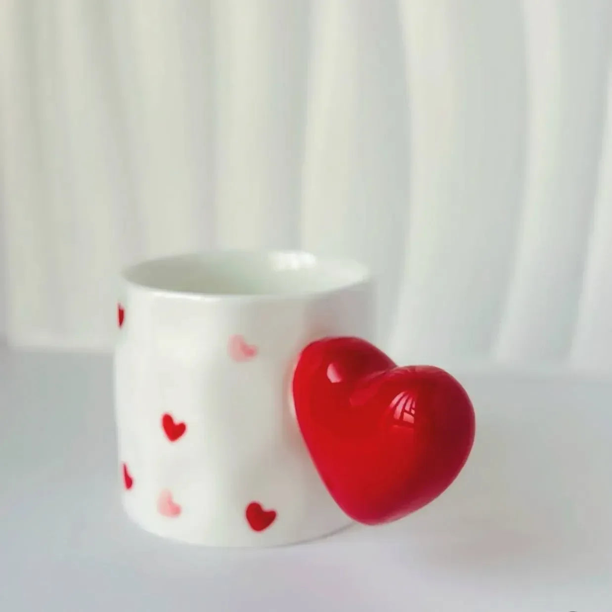Red Heart Mug