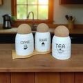 Cork Lid Canisters