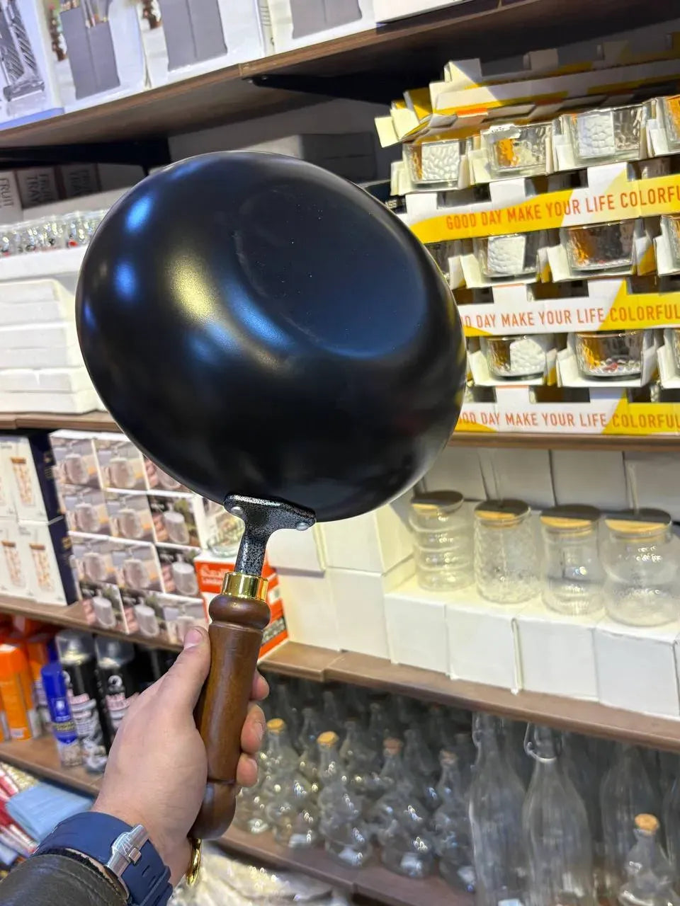 Granite Wok Pan