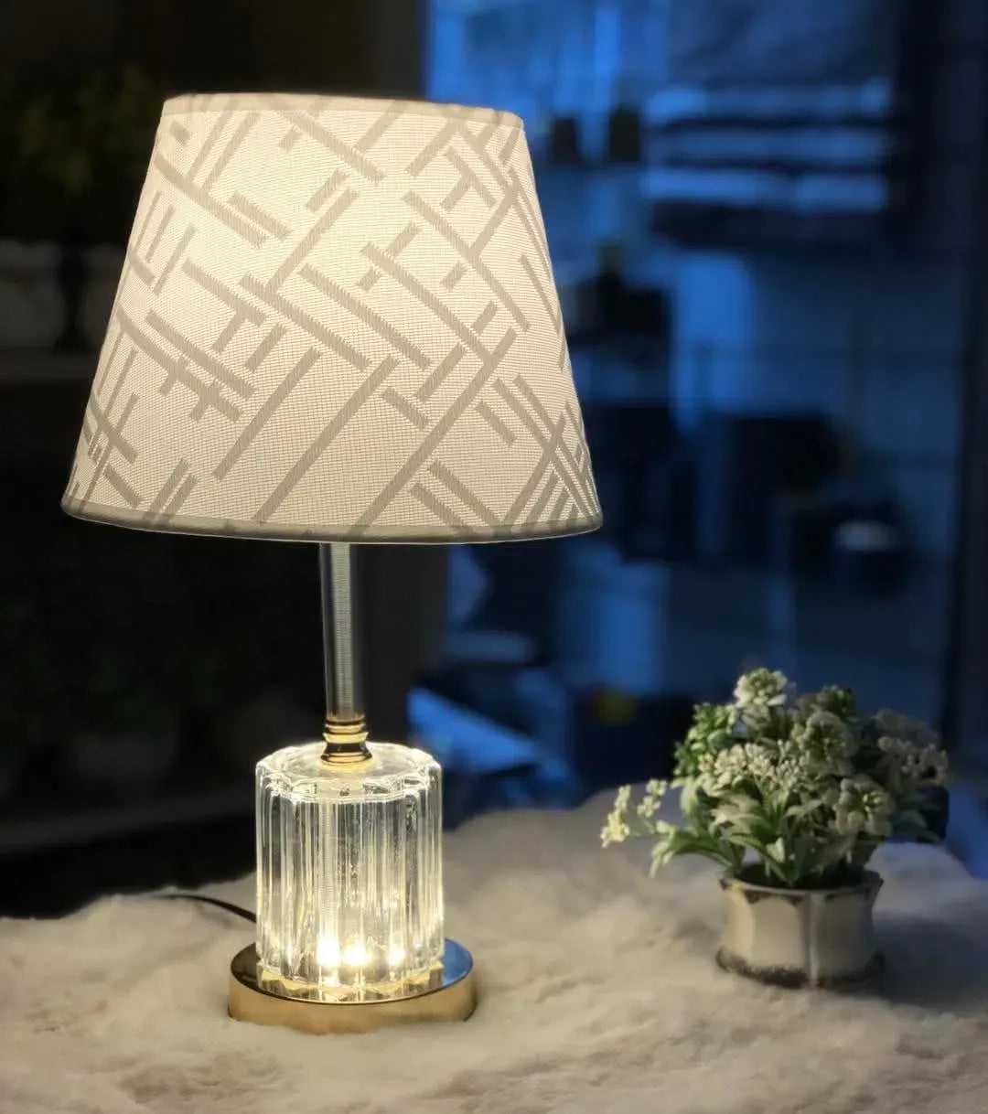 Crystal Table Lamp