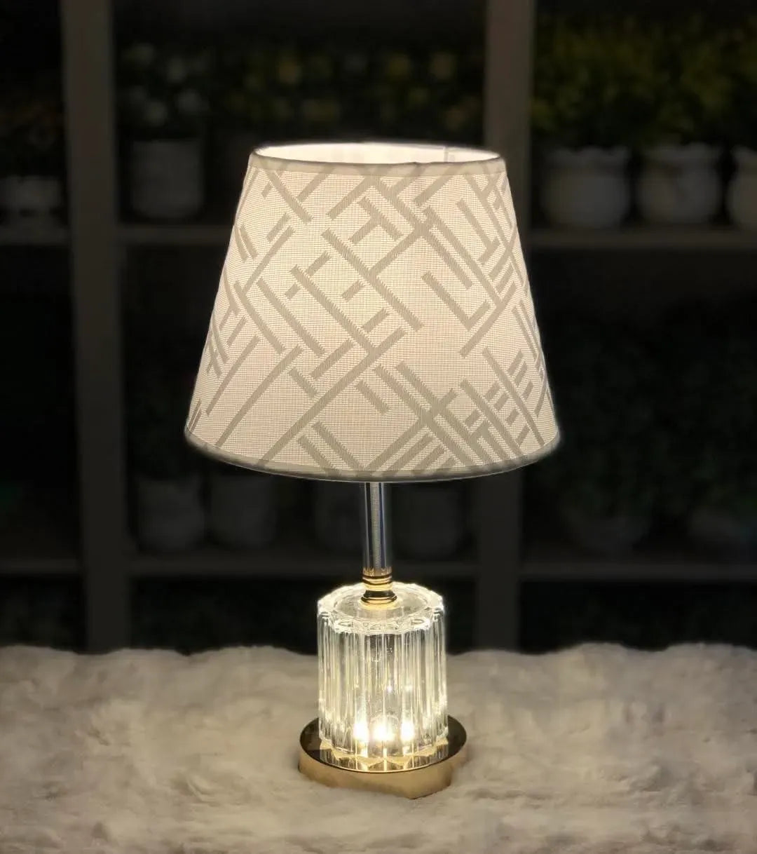 Crystal Table Lamp