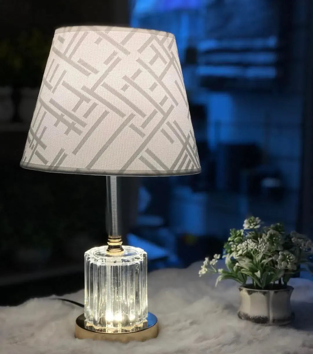 Crystal Table Lamp