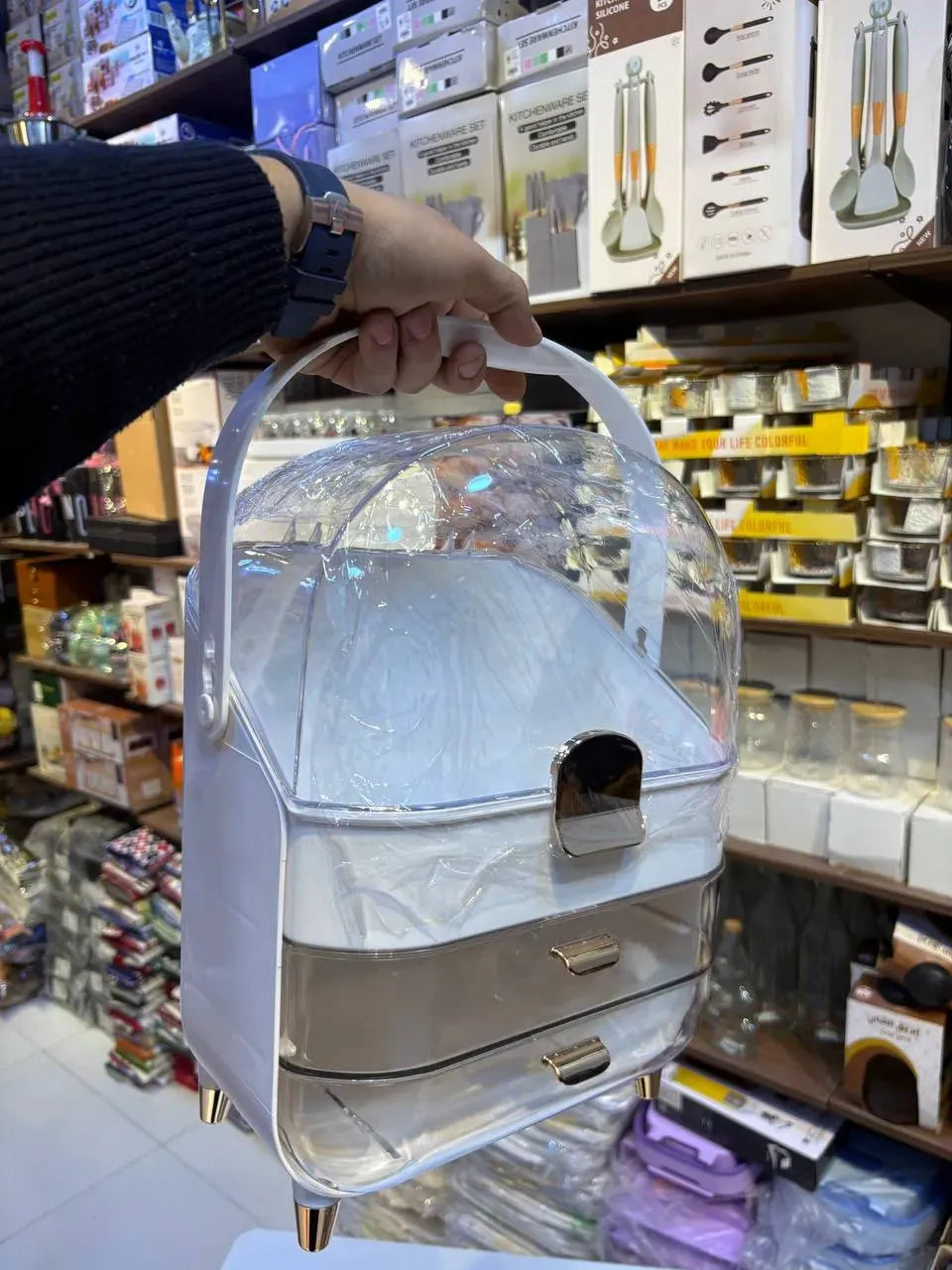 Capsule Makeup Organizer