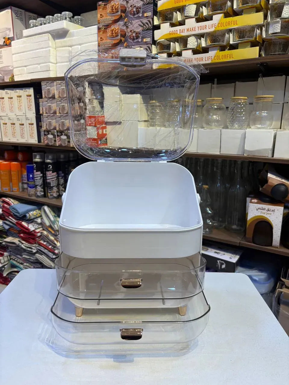 Capsule Makeup Organizer