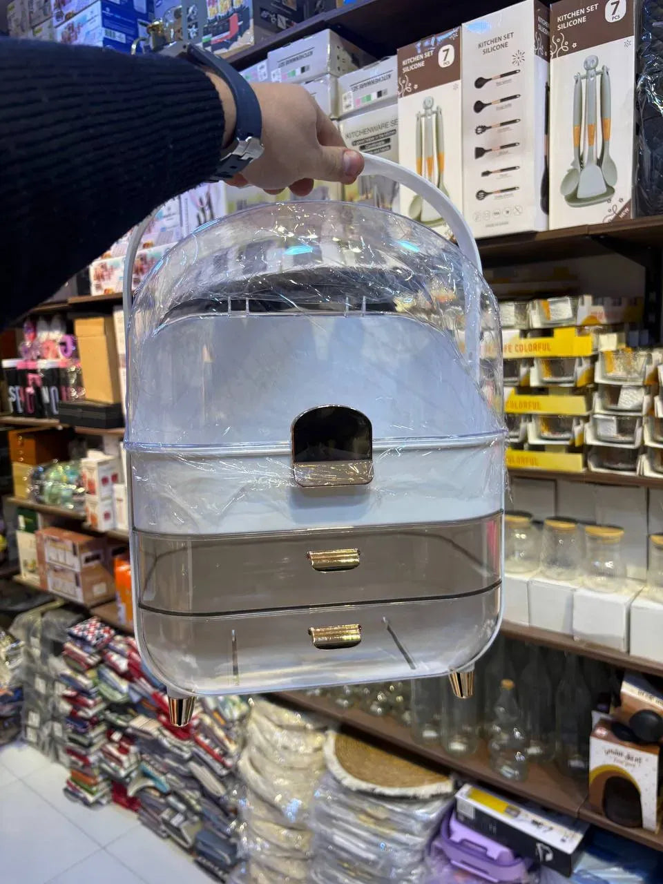 Capsule Makeup Organizer