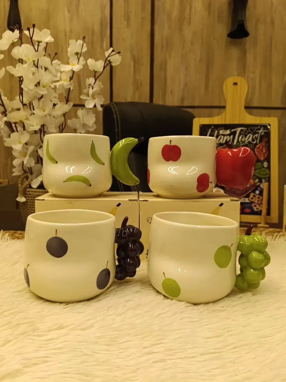 Fruit Handle Mug