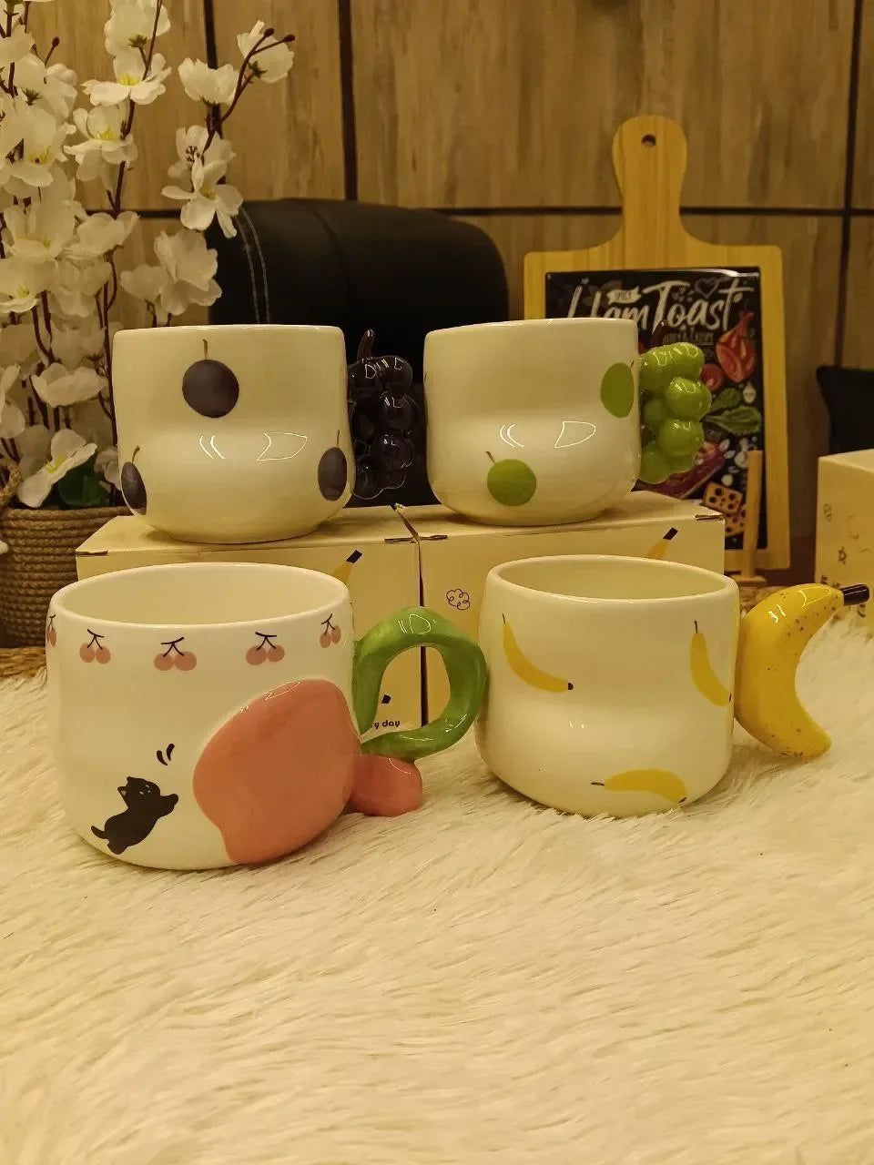 Fruit Handle Mug
