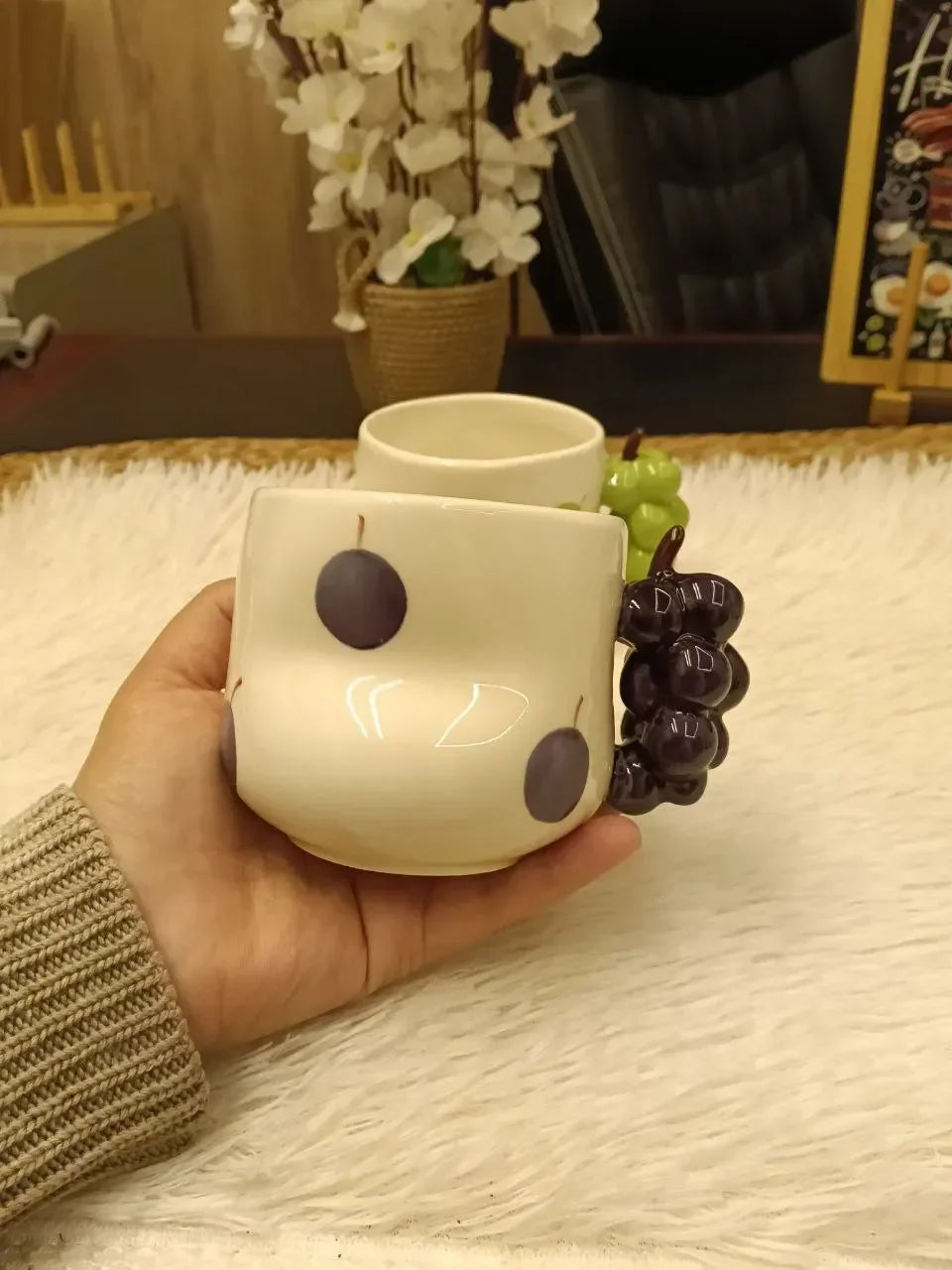 Fruit Handle Mug