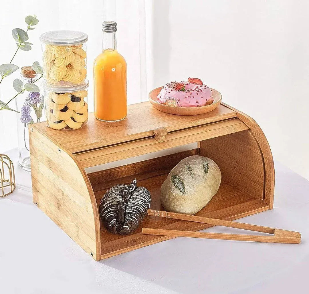 Roll Top Bread Box