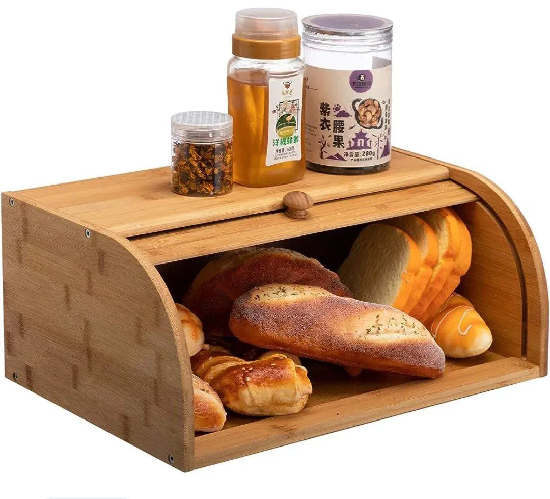 Roll Top Bread Box
