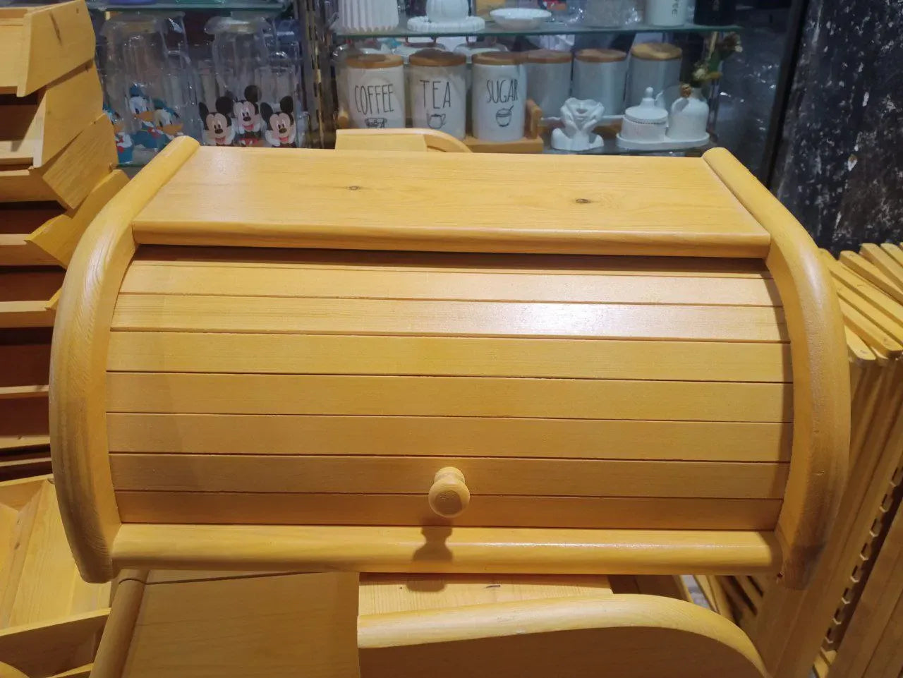 Roll Top Bread Box