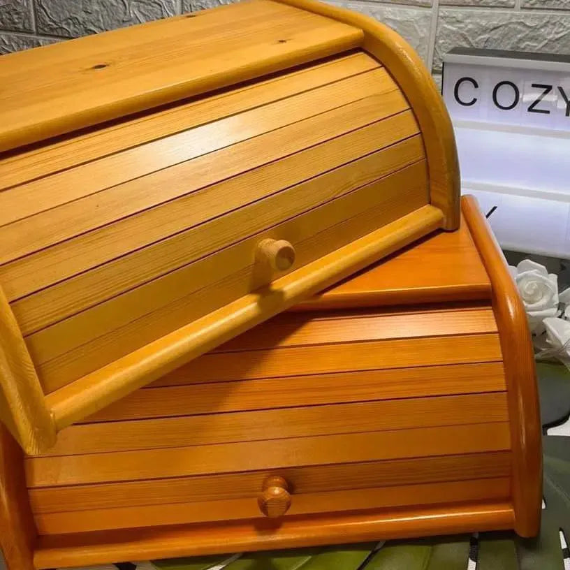 Roll Top Bread Box