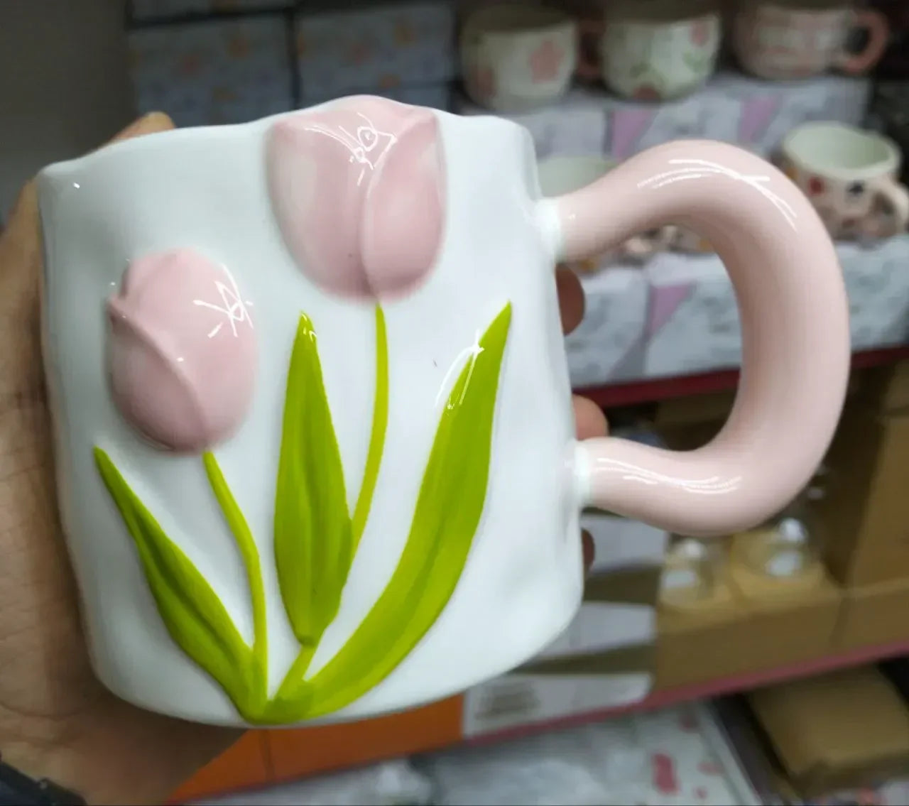 Flower Relief Mug