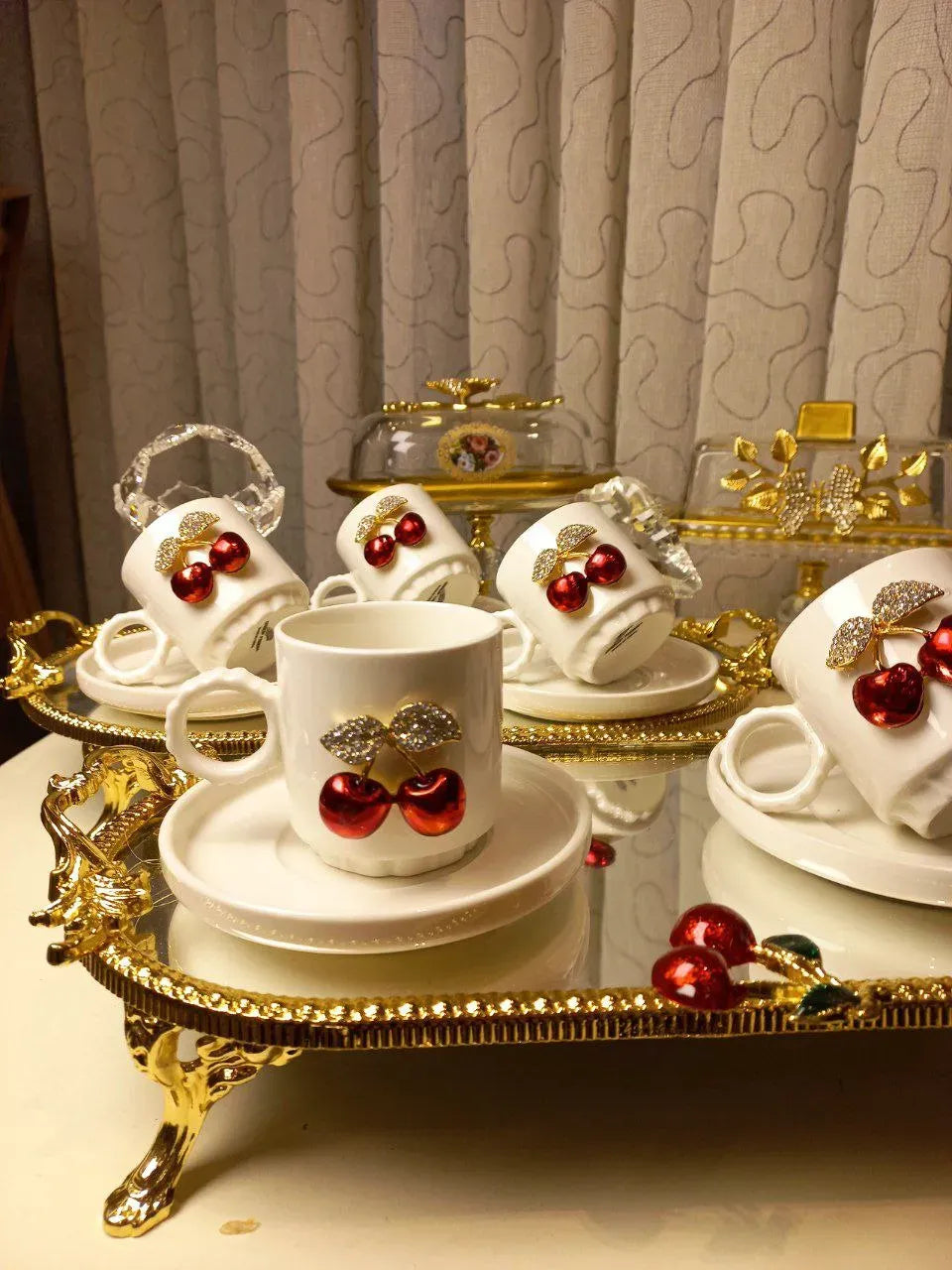 Cherry Royale Coffee Set