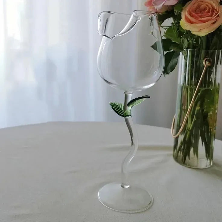 Pink Blossom Glass Cup