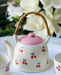 Wooden Handle Teapot