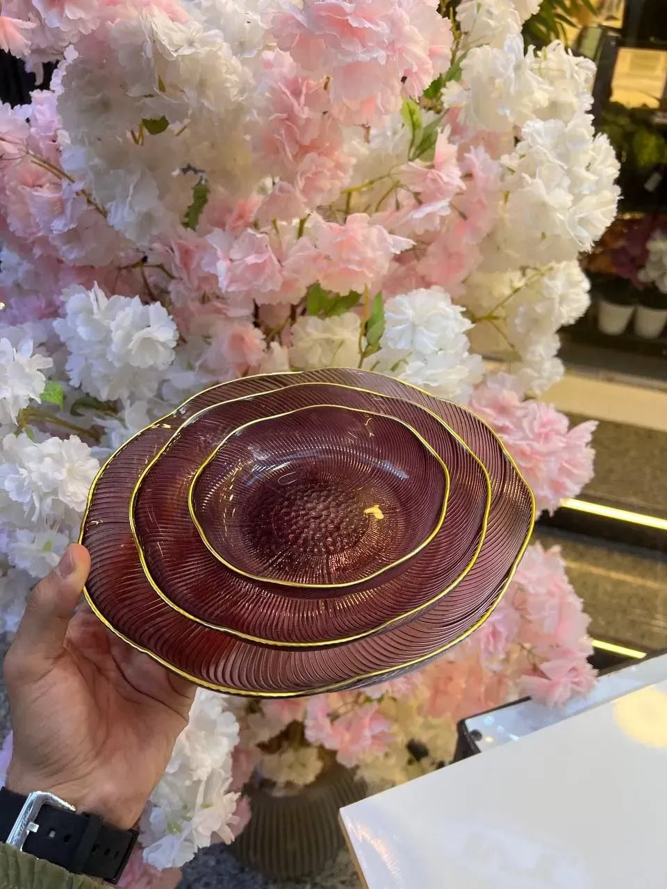 Aurora Glow Plates