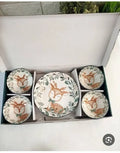 Gazelle Porcelain Set 5P