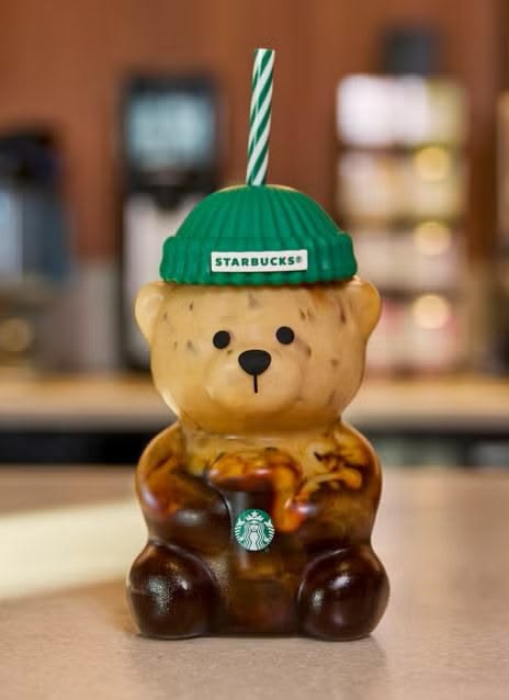 Cozy Bear Glass Tumbler