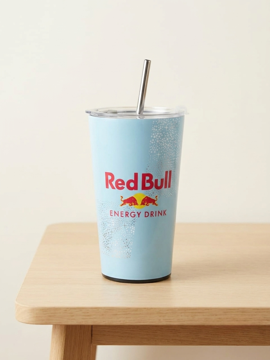 Glow & Go Red Bull Cup (مج ريد بول المضيء)
