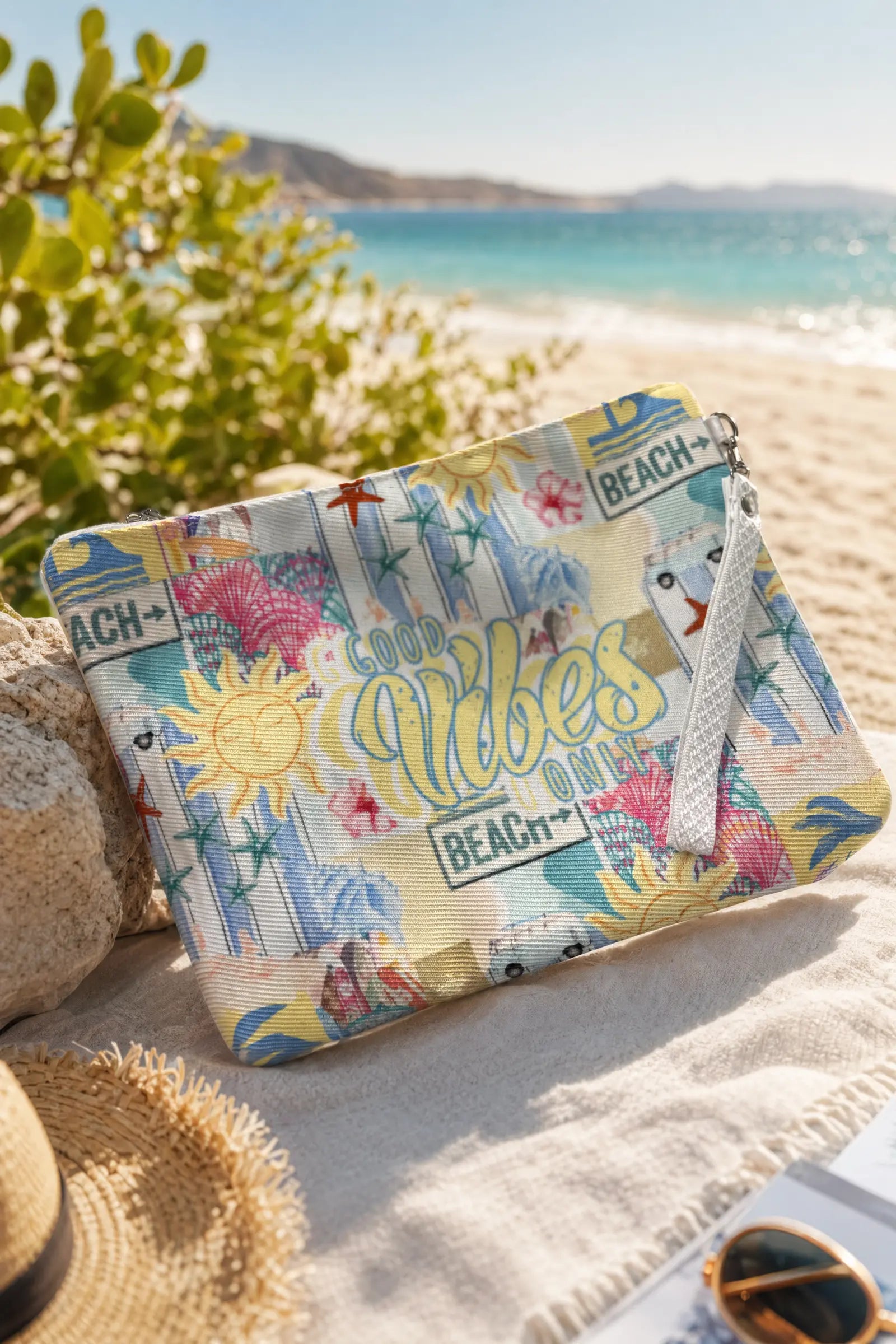 Sun-Kissed Clutch Bag
