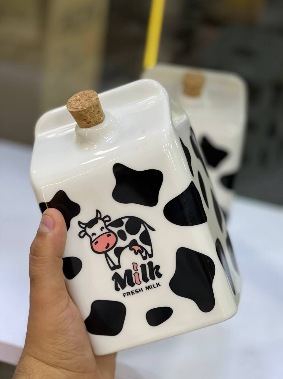 ميلك بوكس البورسلين