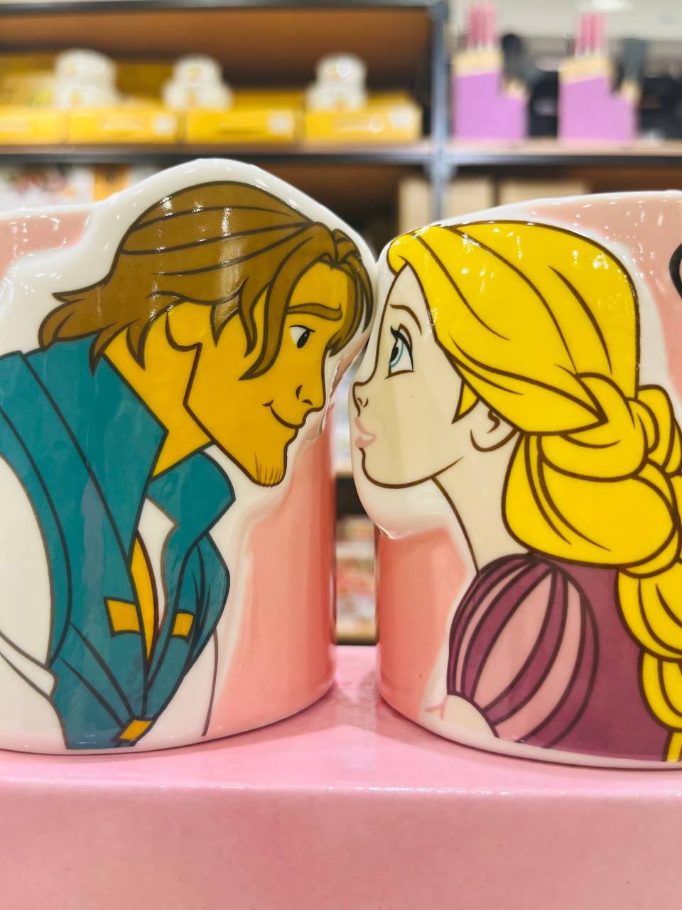 Rapunzel & Flynn Rider (Tangled) Romantic "Pair Mug" Gift Set