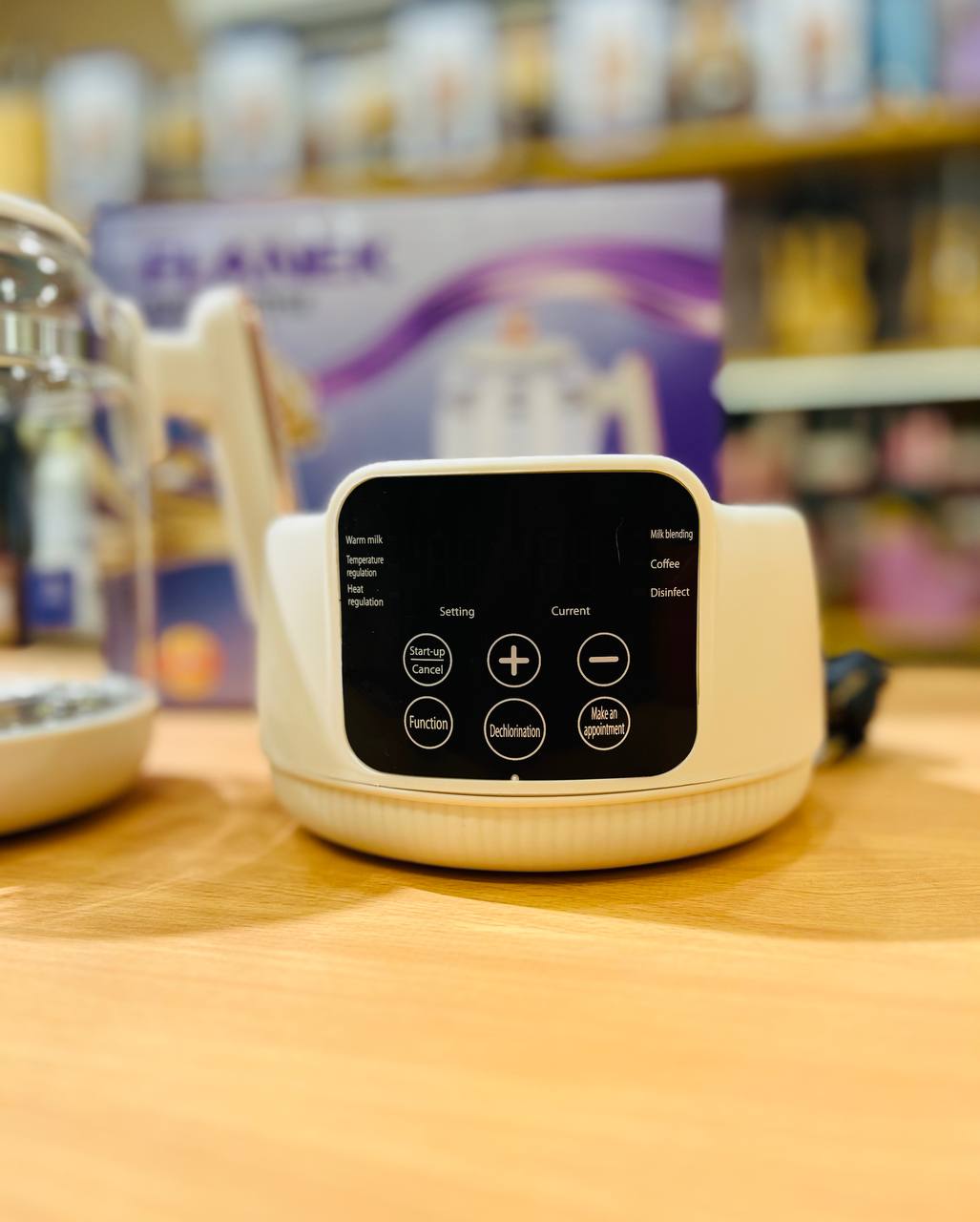 Royal Crown Glass Kettle