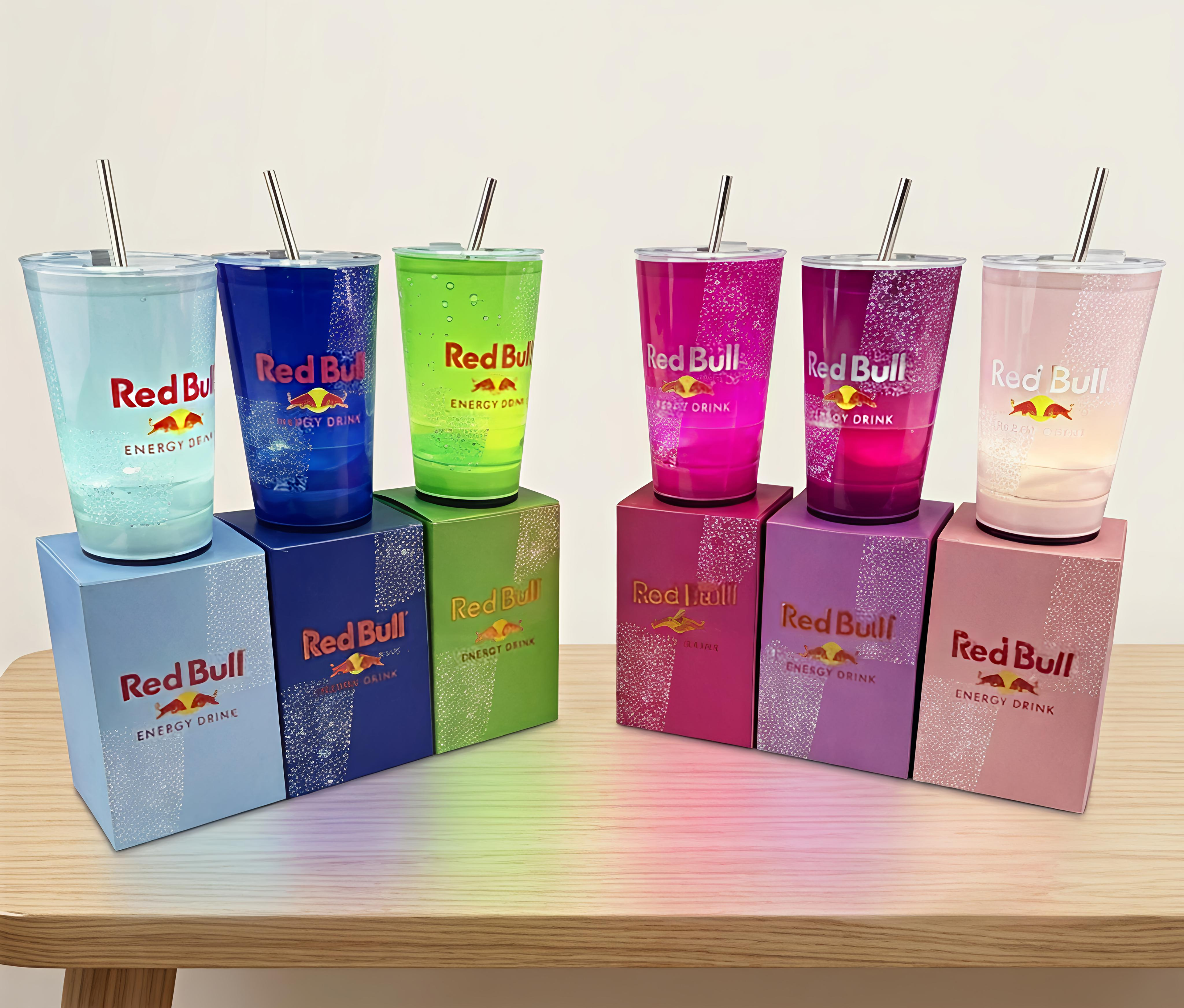 Glow & Go Red Bull Cup (مج ريد بول المضيء)
