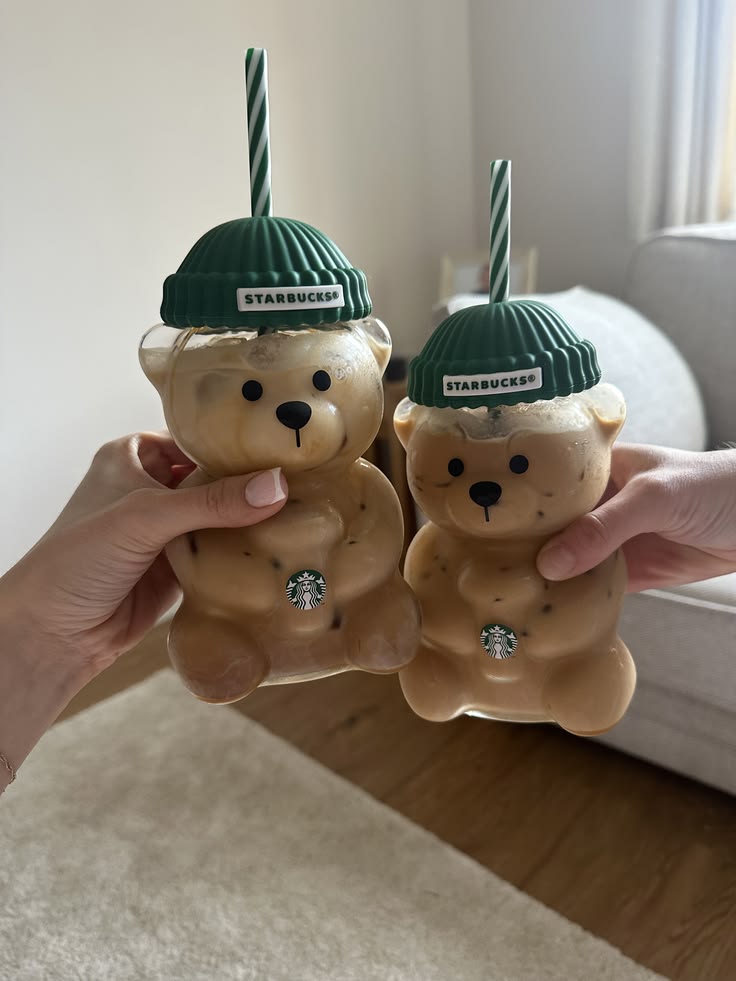 Cozy Bear Glass Tumbler
