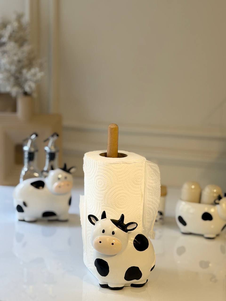 Cute Cow Kitchen Set