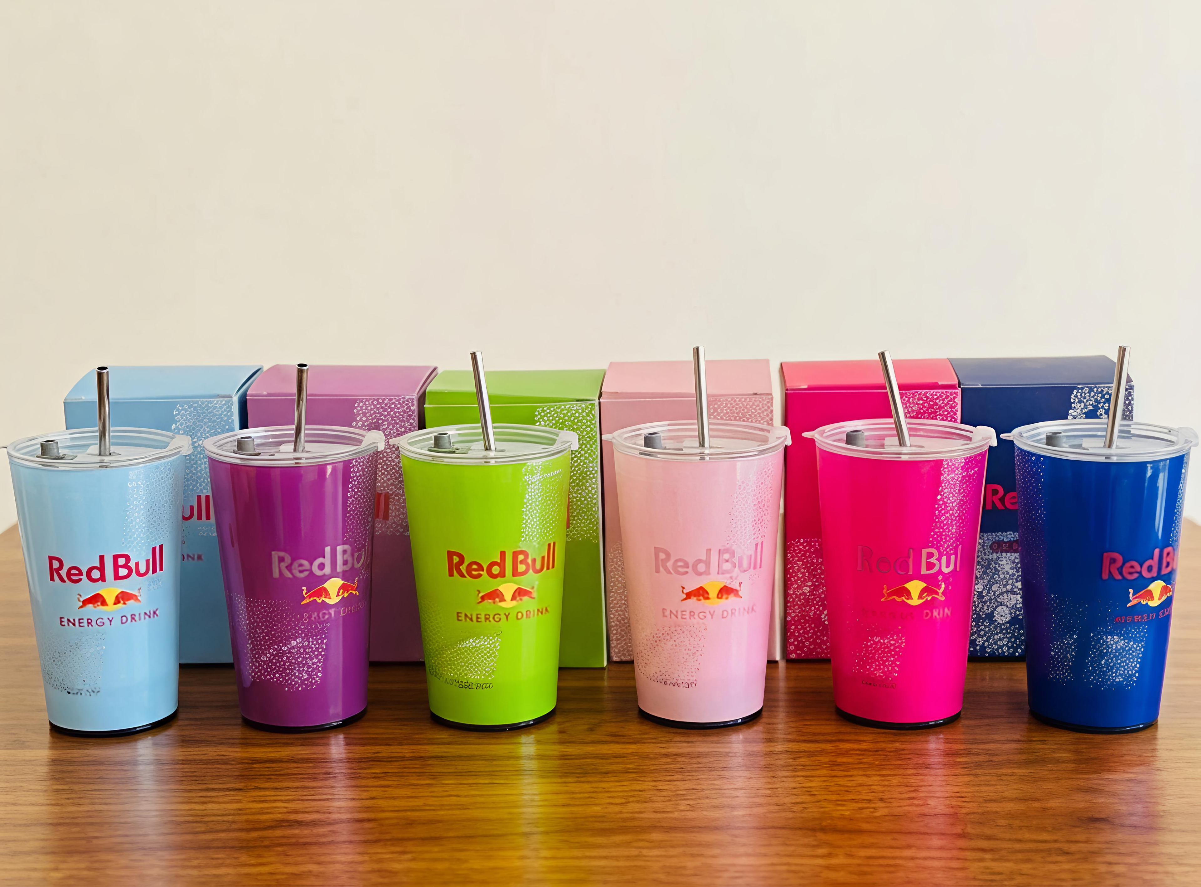 Glow & Go Red Bull Cup (مج ريد بول المضيء)