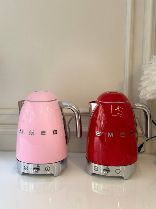 100% Original SMEG 50's Retro Style Mini Kettle (0.8L) - Authentic Italian Design