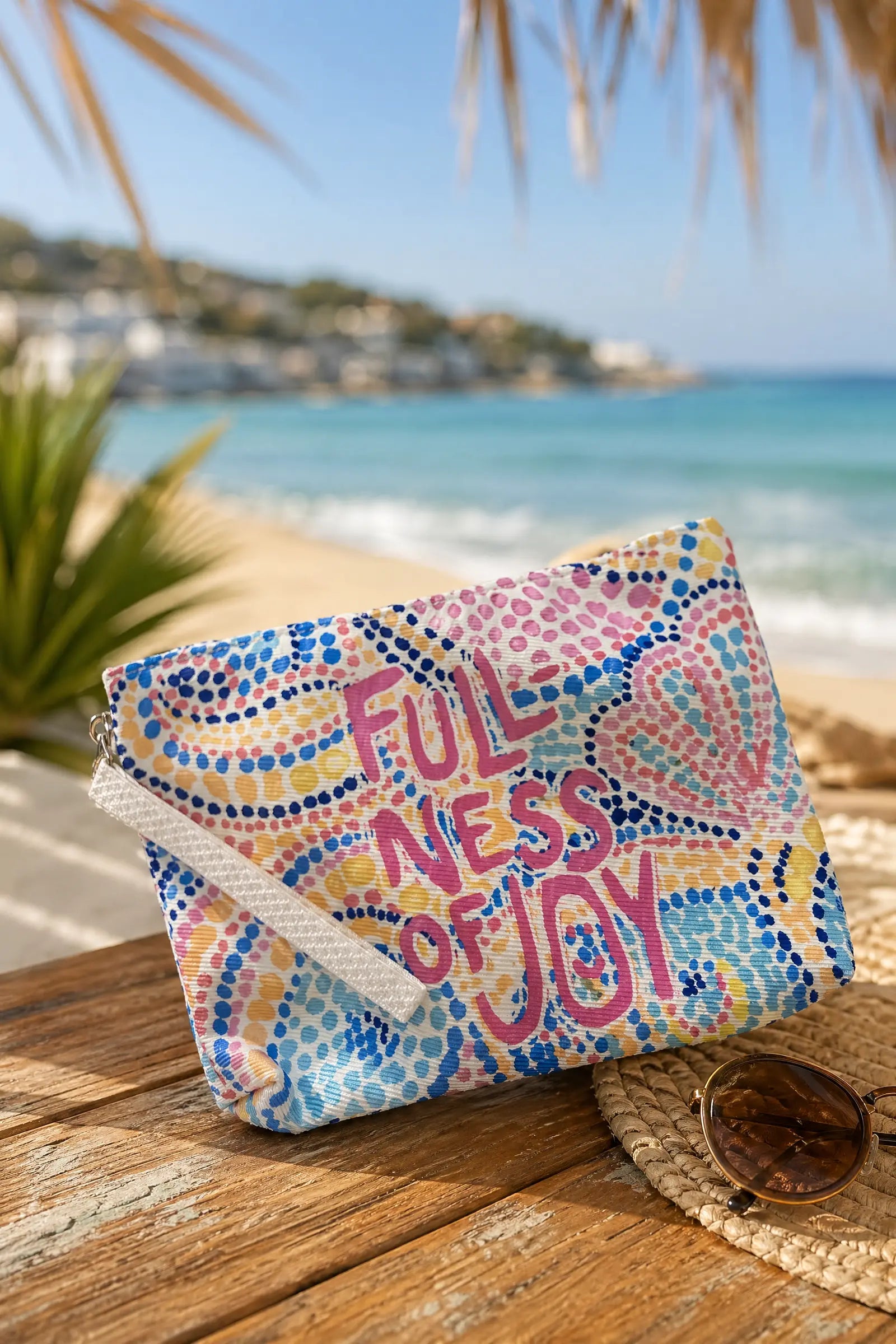 Sun-Kissed Clutch Bag