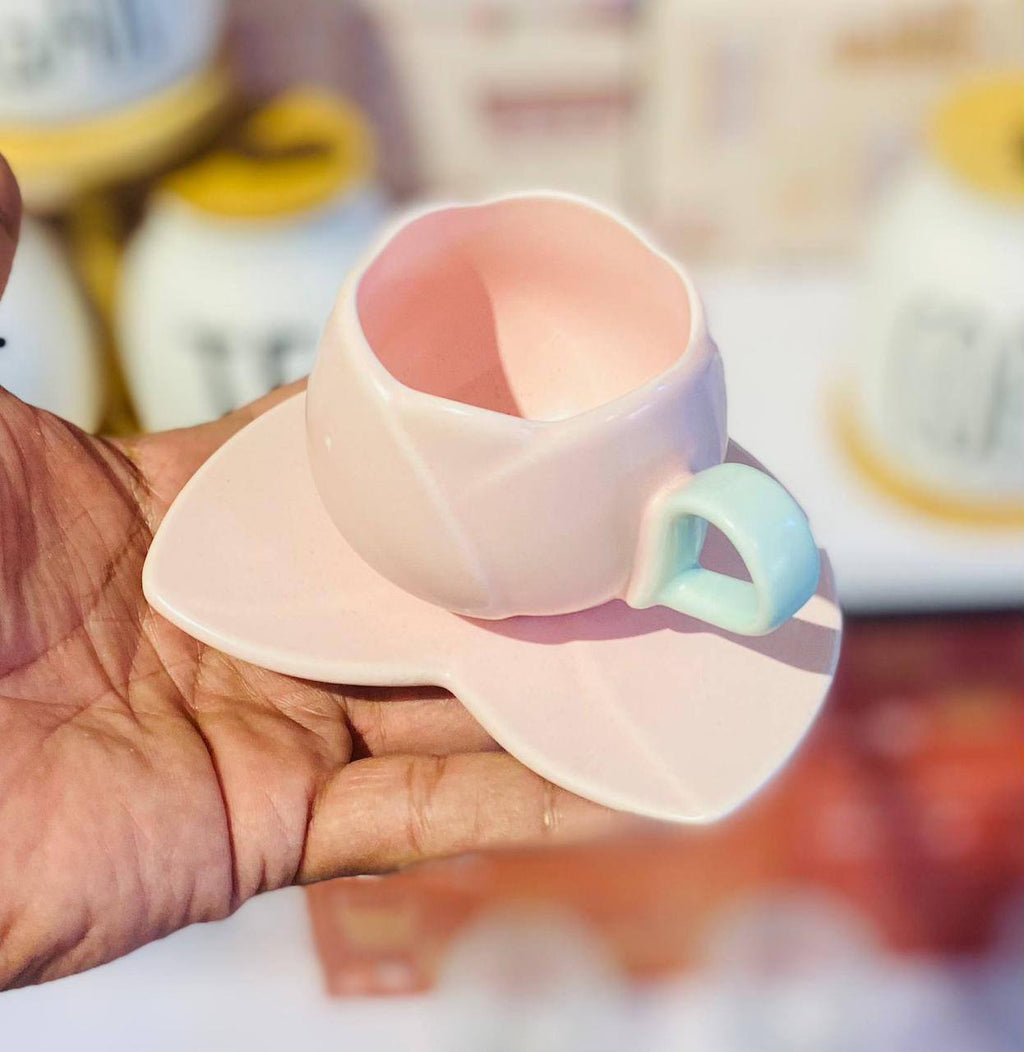 Pastel Blossom Cup Set
