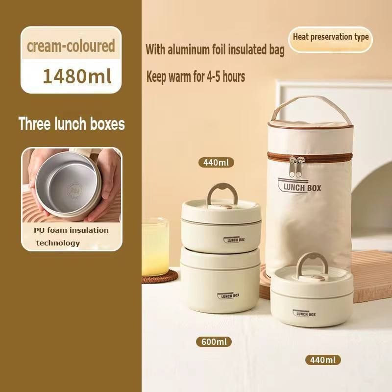 The Trio Thermal Bento Set
