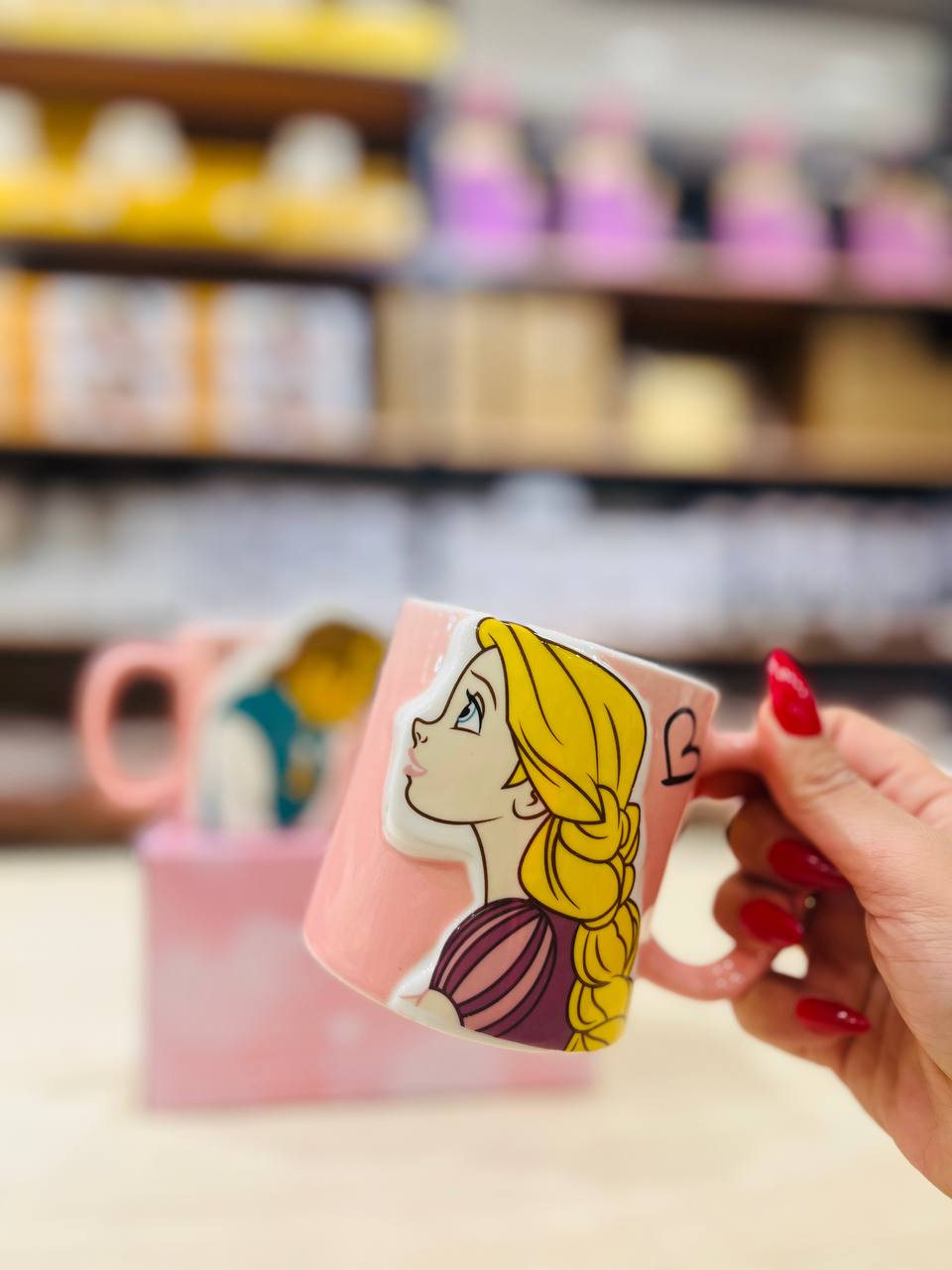 Rapunzel & Flynn Rider (Tangled) Romantic "Pair Mug" Gift Set