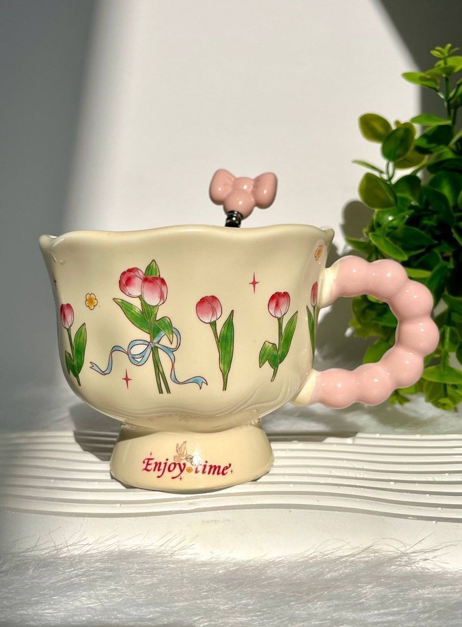 Cottage Tulip Mug
