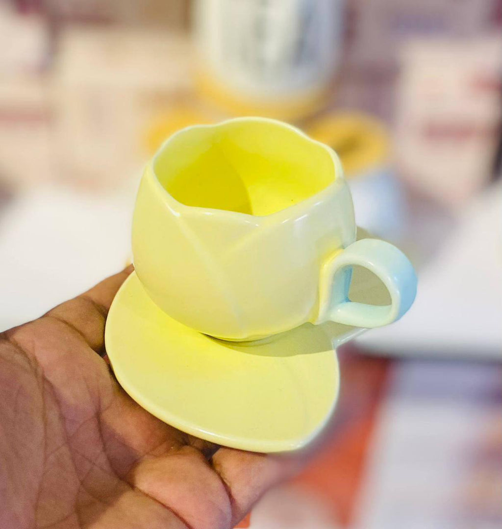 Pastel Blossom Cup Set