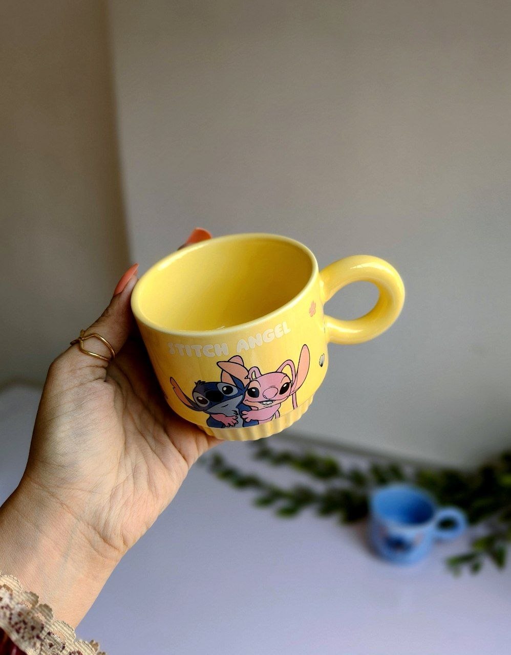 Stitch Stackable Mug Set