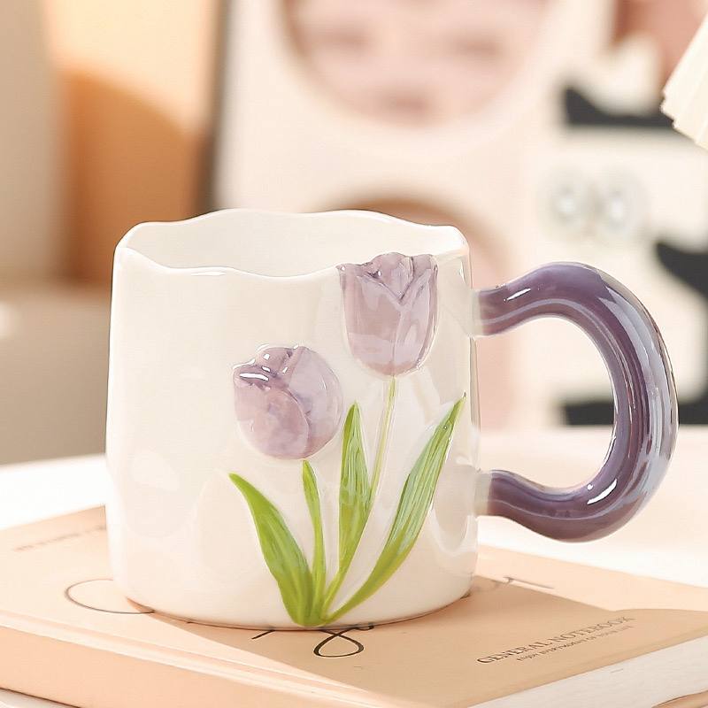 Flower Relief Mug